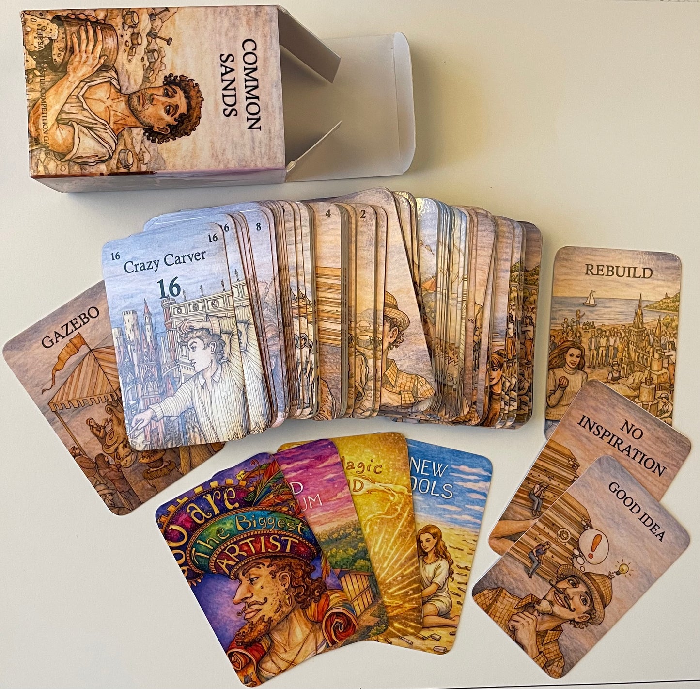 Common Sands - The Sand Castle Competition Card Game